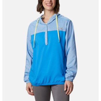 Columbia Hoodie Dames, PFG Tamiami Azuurblauw Blauw Oranje, 63IZPDFNU